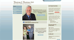 Desktop Screenshot of drtommythomas.com