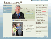 Tablet Screenshot of drtommythomas.com